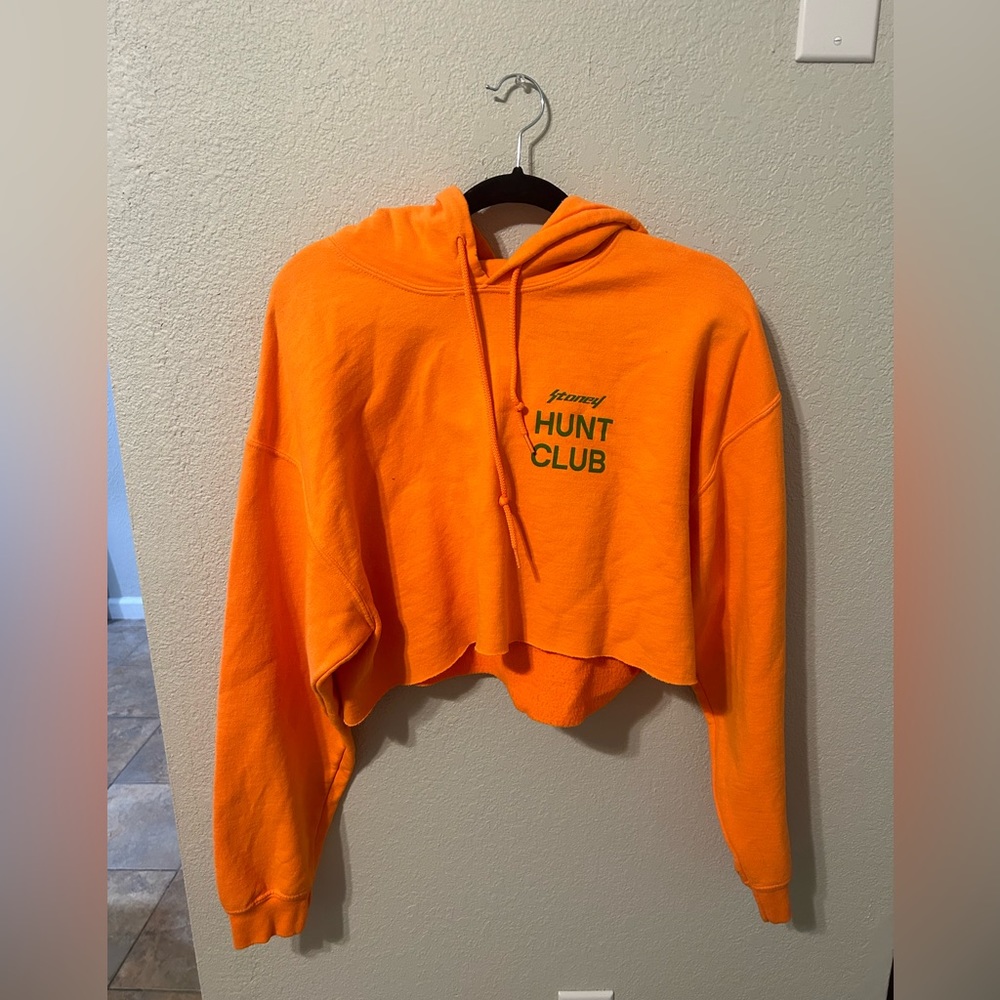 Cropped sweatshirt